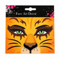 📢📢50% OFF !! ⏰ Christmas Holiday Temporary Face Tattoo Stickers – Animal Designs, Glitter Face Gems ✨