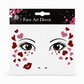 📢📢50% OFF !! ⏰ Christmas Holiday Temporary Face Tattoo Stickers – Animal Designs, Glitter Face Gems ✨
