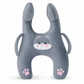 Cartoon Animal Car Sleeping Pillow for Kids and Adults Back Seat Travel Hug Cushion and Seat Belt Neck Protector for Long Distance Rides