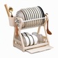 🍽️ Time-Limited Special ✨ Vertical Steel Dish Drying Rack — 12 Plates & Drip Tray 🔧