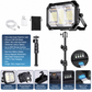 ☀️ LIMITED-TIME 50% OFF! ✨ Rechargeable Solar LED Camping Light – Tripod Stand, Dual Charge, IP66 Waterproof ⛺
