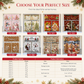 📢📢50% OFF !! ⏰Christmas Kitchen Curtains Set