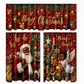 📢📢50% OFF !! ⏰Christmas Kitchen Curtains Set