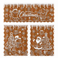 📢📢50% OFF !! ⏰Christmas Kitchen Curtains Set