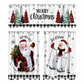 📢📢50% OFF !! ⏰Christmas Kitchen Curtains Set