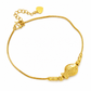 ⏳Limited-time 50% off💥Women Double Layer Gold Tone Heart Charm Anklet with Small Beads Foot Jewelry Gift