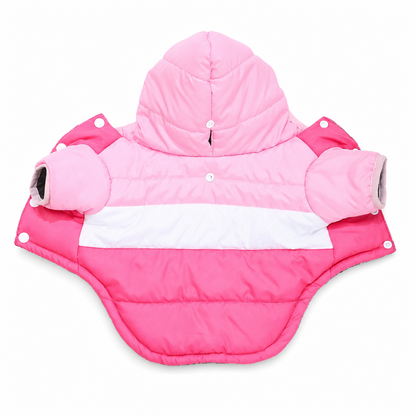 Warm Waterproof Hooded Dog Winter Coat