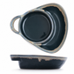 Retro Ceramic Divided Baking Dish with Handle