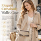Luxury Crossbody Wallet Phone Case with Detachable Chain & Kickstand