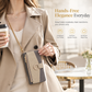 Luxury Crossbody Wallet Phone Case with Detachable Chain & Kickstand