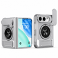 Magnetic Armor Case for iPhone Duo with Sliding Camera Shield & Dual Kickstand
