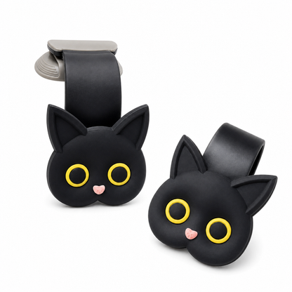 Universal Cute Cat Car Headrest Hook & Backseat Purse Hanger
