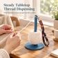 Portable Rotating Yarn Holder with Wrist Strap for Knitting & Crocheting