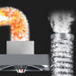 Pousbo®Tuyau flexible d'air de ventilation de conduit de papier d'aluminium