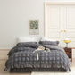 ✨ Excellent rapport qualité/prix ✨ Ensemble 4 pièces Icy Seersucker Summer Cool Quilt Lace