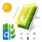 Lumière solaire extérieure à détection de lumière intelligente