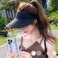 Chapeau de protection solaire intégré anti-UV non marquant