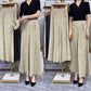Pantalon plissé à jambe large (50 % de rabais pour un temps limité)