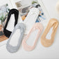 Chaussettes Délicates Antidérapantes en Dentelle pour Femmes