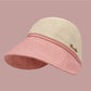 Chapeau de protection solaire à large bord pour femme pour une sortie à la plage en été