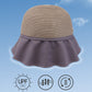 Chapeau de protection solaire à large bord pour femme pour une sortie à la plage en été