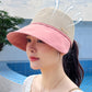 Chapeau de protection solaire à large bord pour femme pour une sortie à la plage en été