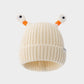 🔥 Réduction de 49% sur le Black Friday 🤖 Hiver parent - enfant mignon lumineux petit monstre tricot chapeau