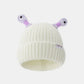 🔥 Réduction de 49% sur le Black Friday 🤖 Hiver parent - enfant mignon lumineux petit monstre tricot chapeau