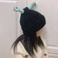 🔥 Réduction de 49% sur le Black Friday 🤖 Hiver parent - enfant mignon lumineux petit monstre tricot chapeau