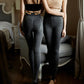 Legging de levage doublé chaud pour femme