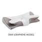 Cadeaux pratiques - coussin de cou éponge mémoire respirante en corne de vache